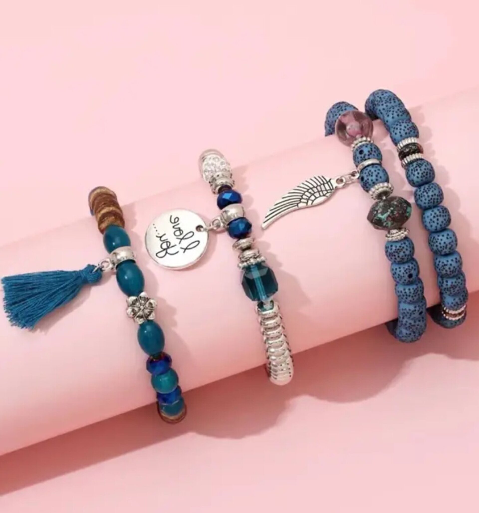 Pulseras Salvajes azul - 4