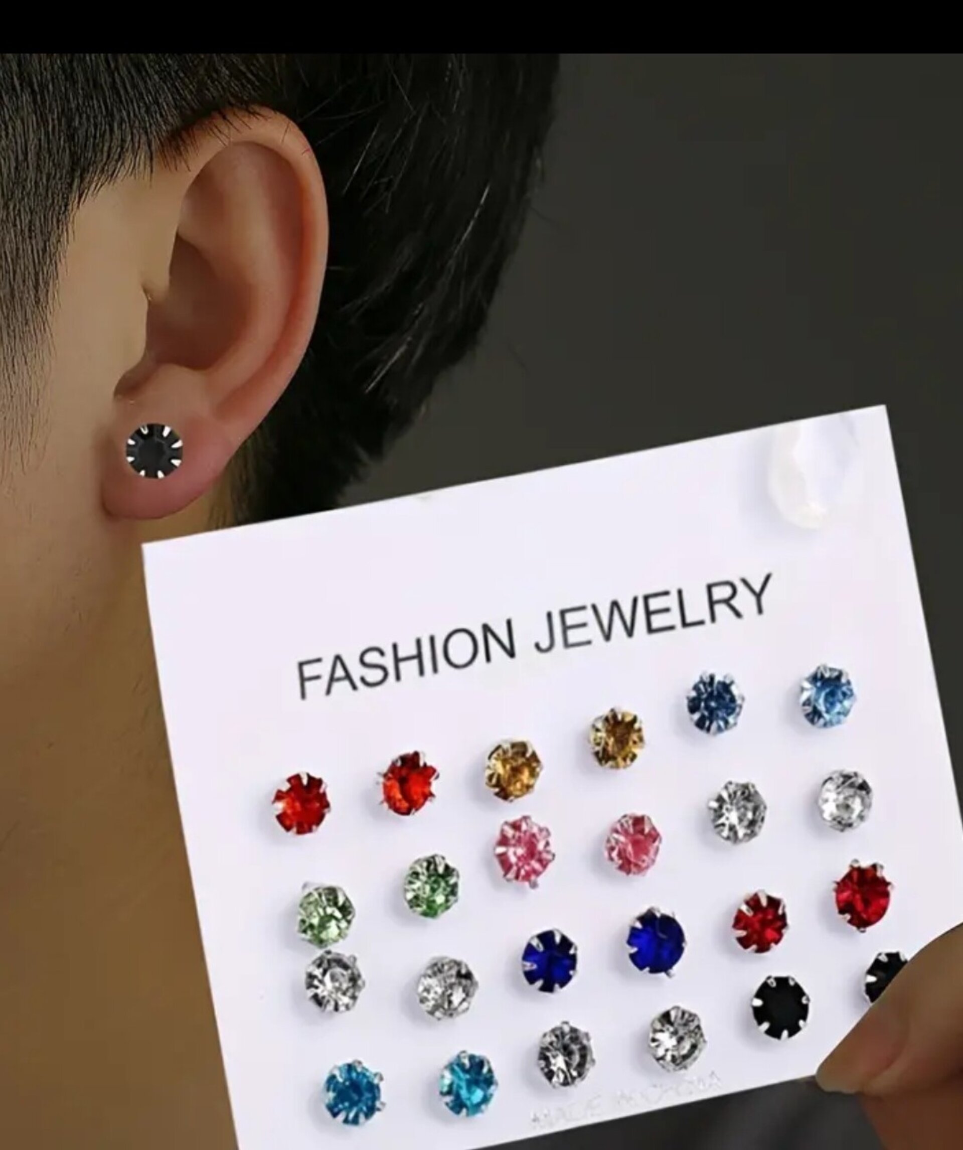 Pendientes Fashion Multicolor - 3