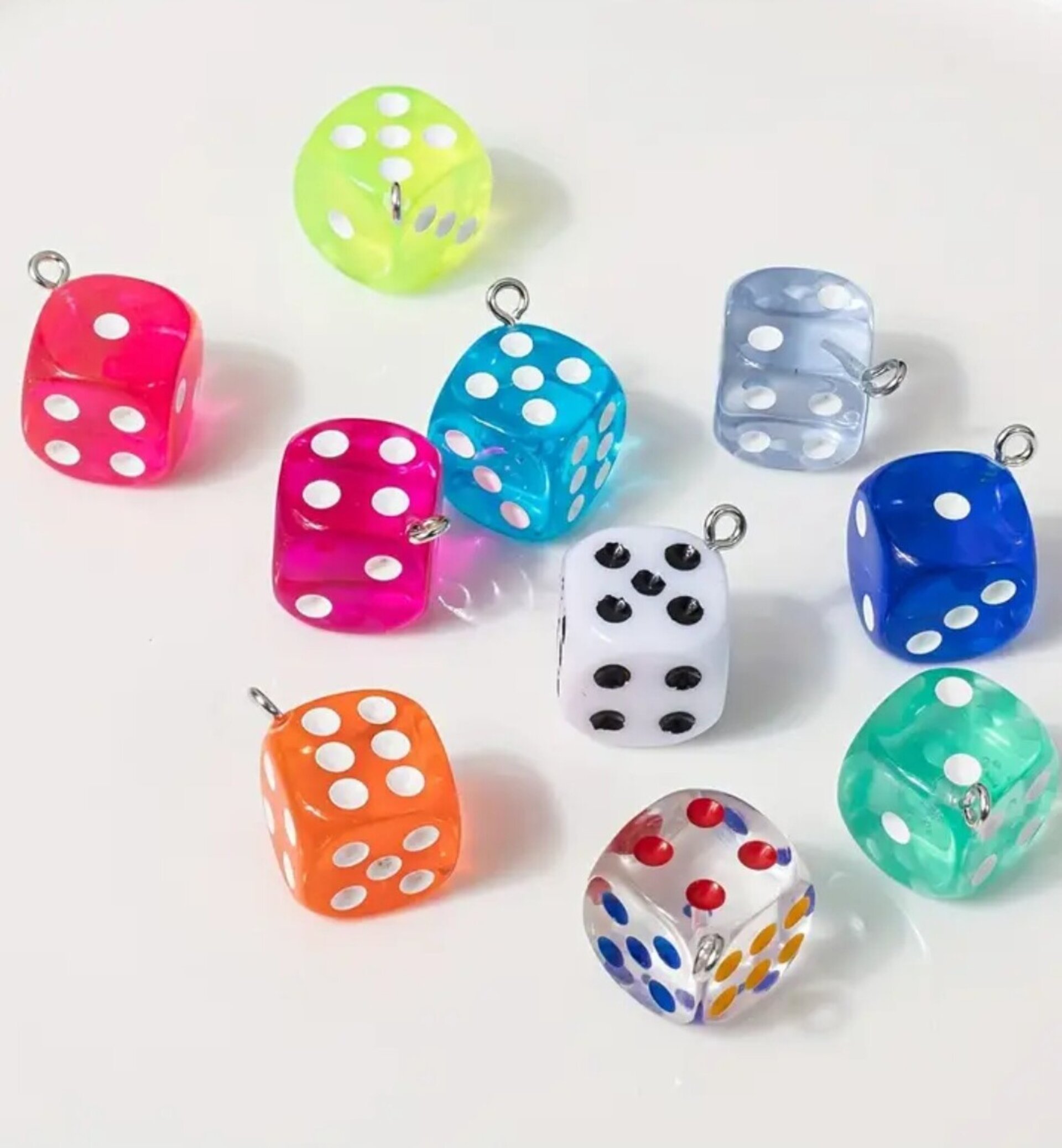 Colgante Dado Llavero Y Otros - 2