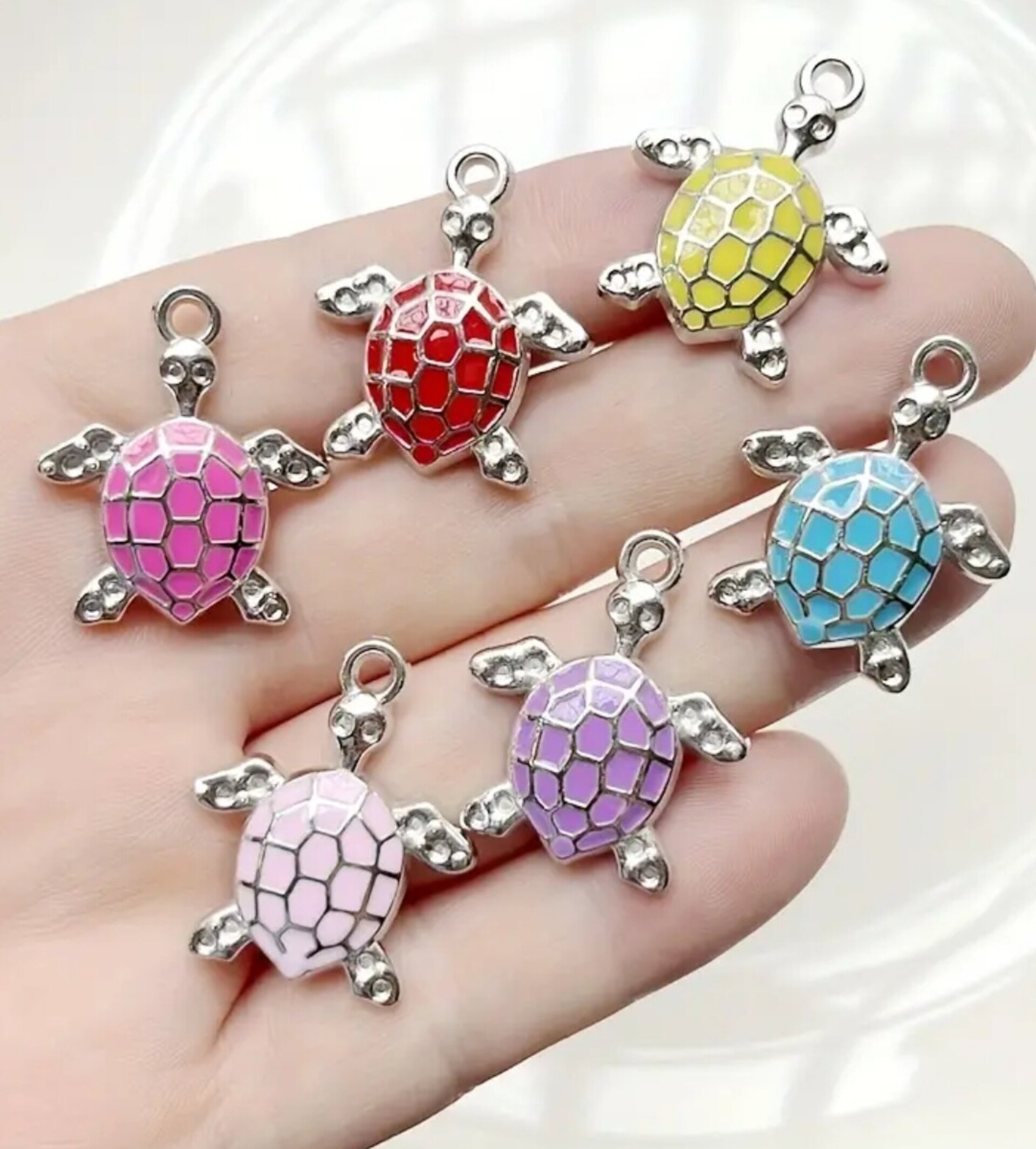 Colgantes De Tortuga Colores - 3